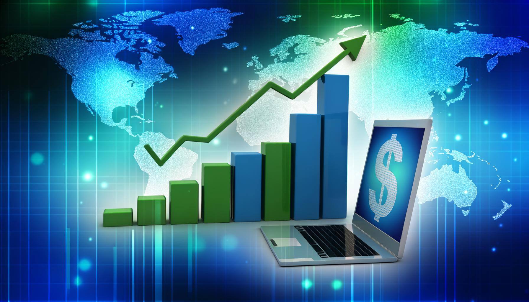 diagrama de crecimiento financiero